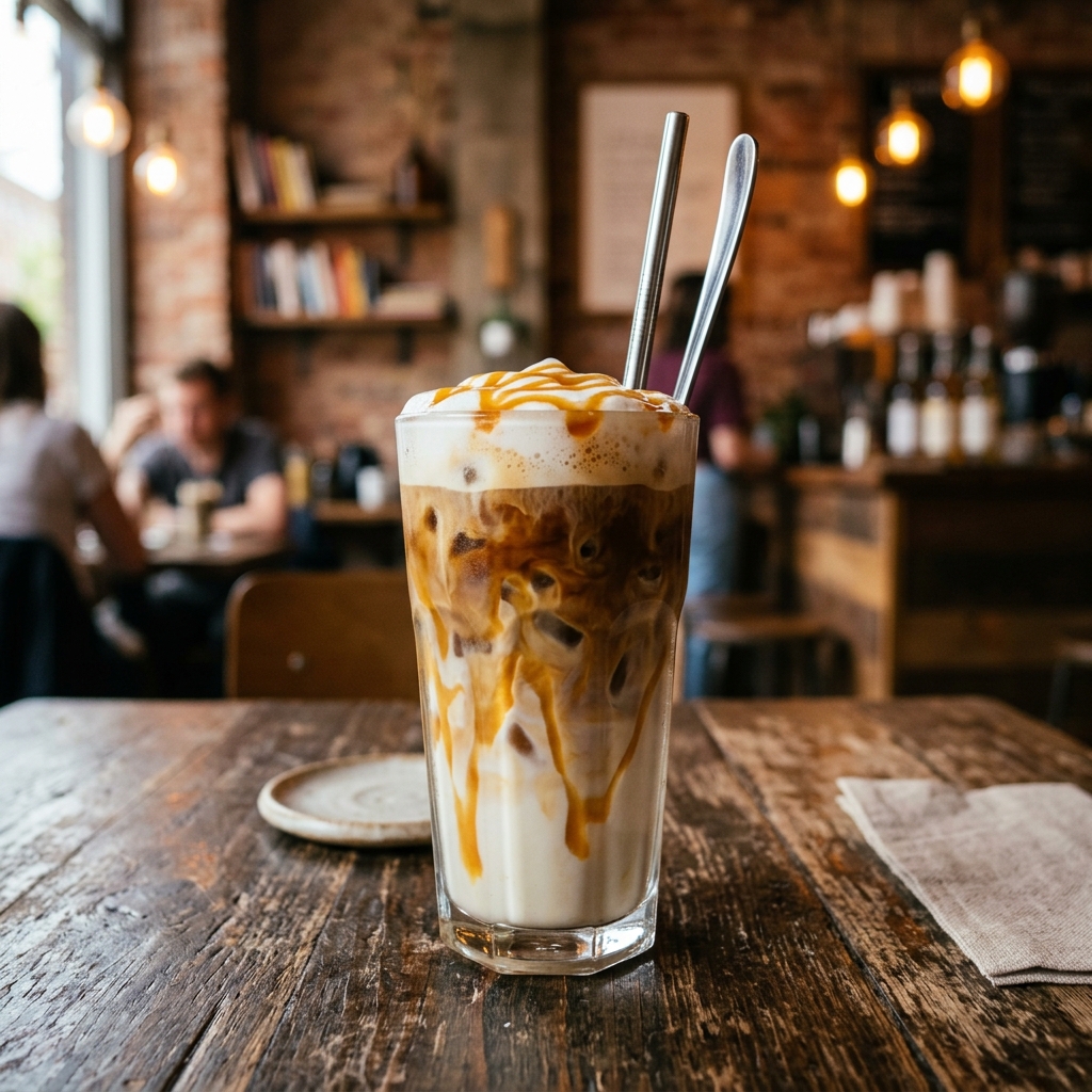 Iced Caramel Latte